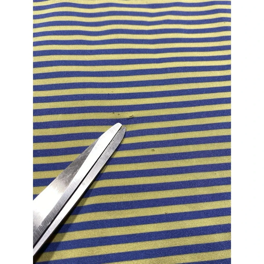 RLX Ralph Lauren Polo Shirt Mens Xl Striped Short Sleeve Performance Golf‎